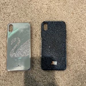 2 Swarovski IPhone XS Max cases